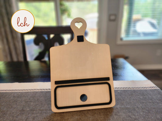 Interchangeable wooden Breadboard Stands - Laser Cut, Hand Painted, Ready-to-Use, Celebrate Every Occasion (inserts sold separately)