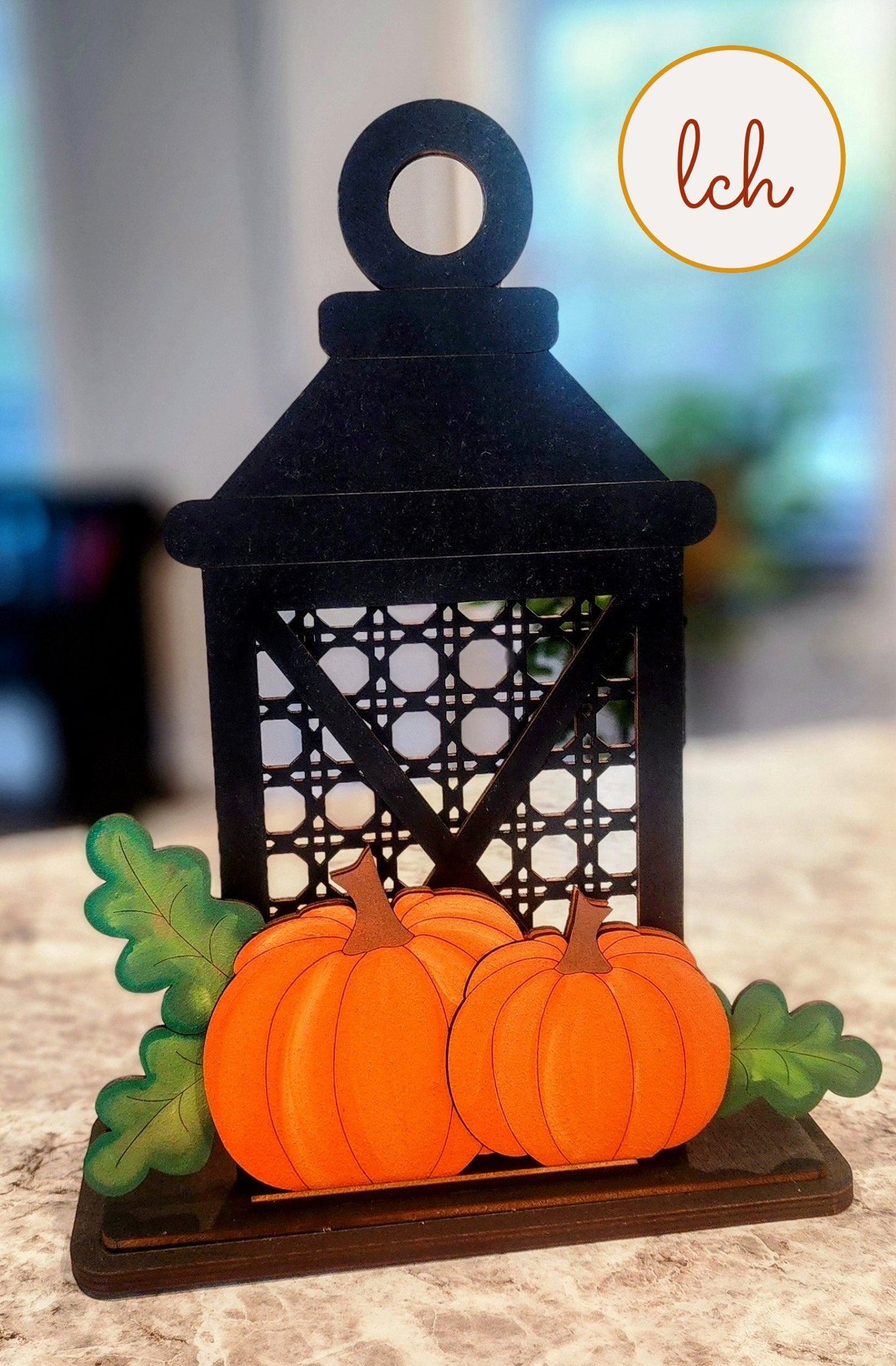 Pumpkin Patch Fall Lantern Insert (Insert Only)
