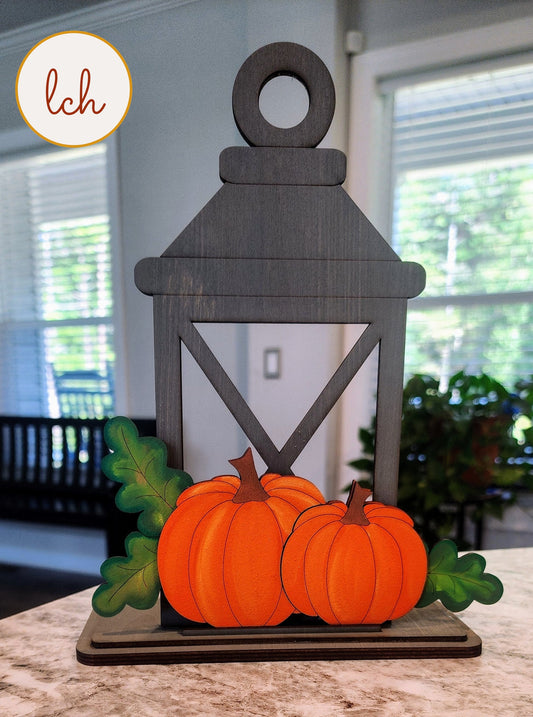 Pumpkin Patch Fall Lantern Insert (Insert Only)