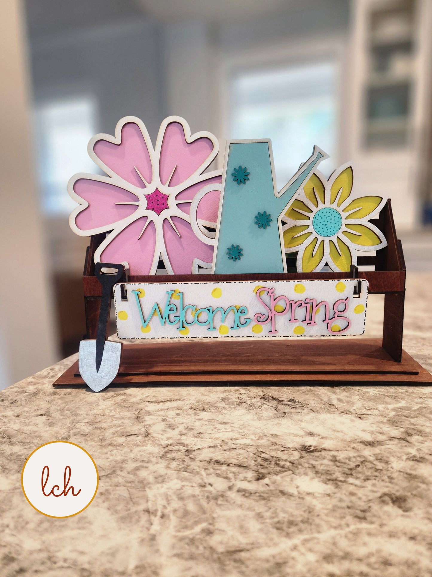 Welcome Spring in Style! Wooden Laser-Cut Interchangeable Shelf Sitter Inserts - Perfect for Refreshing Your Decor! (Inserts Only)