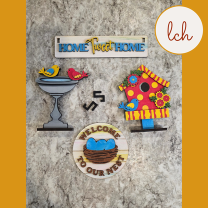 Home Tweet Home – Welcome to Our Nest Summer Wagon & Raised Insert (insert only)