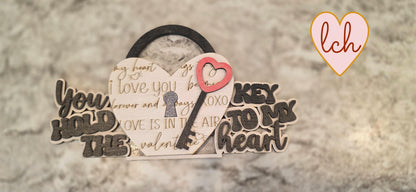 Key to My Heart Valentine’s Day Lantern Insert (Insert Only)